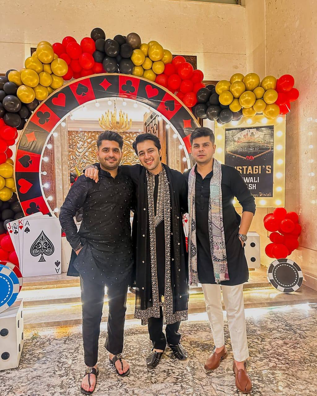 BLACK KURTA WITH PANT WITH DUPATTA