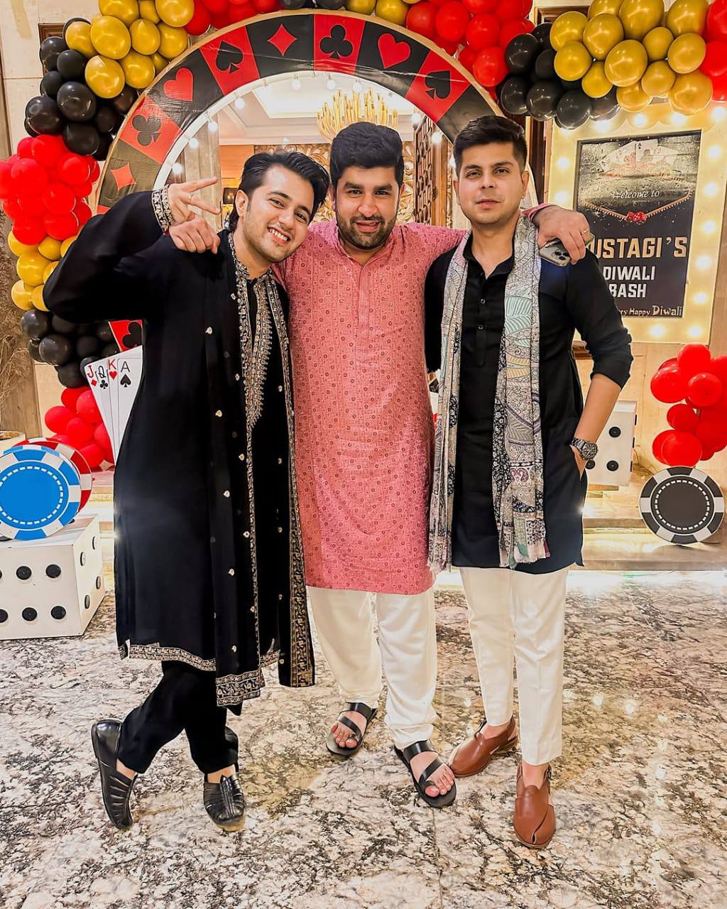 BLACK KURTA WITH PANT WITH DUPATTA