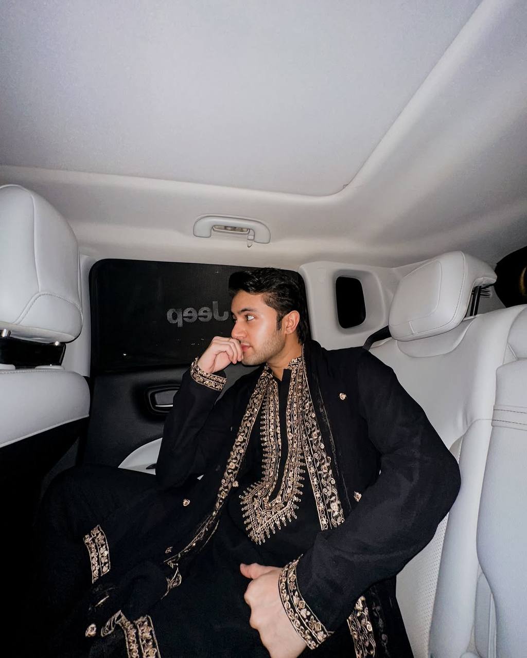 BLACK KURTA WITH PANT WITH DUPATTA