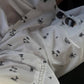 WHITE SILK KURTA WITH BLACK THERD EMBROIDERY