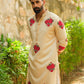 ROSE PRINTED KURTA PAJAMA SET FOR MEN"S