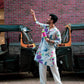 FLORAL PRINTED PURE COTTON KURTA WITH PYJAMA