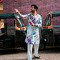 FLORAL PRINTED PURE COTTON KURTA WITH PYJAMA